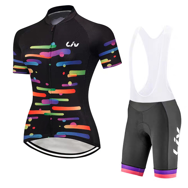 Cycling Gear Girls - طقم قميص ركوب الدراجات للسيدات من