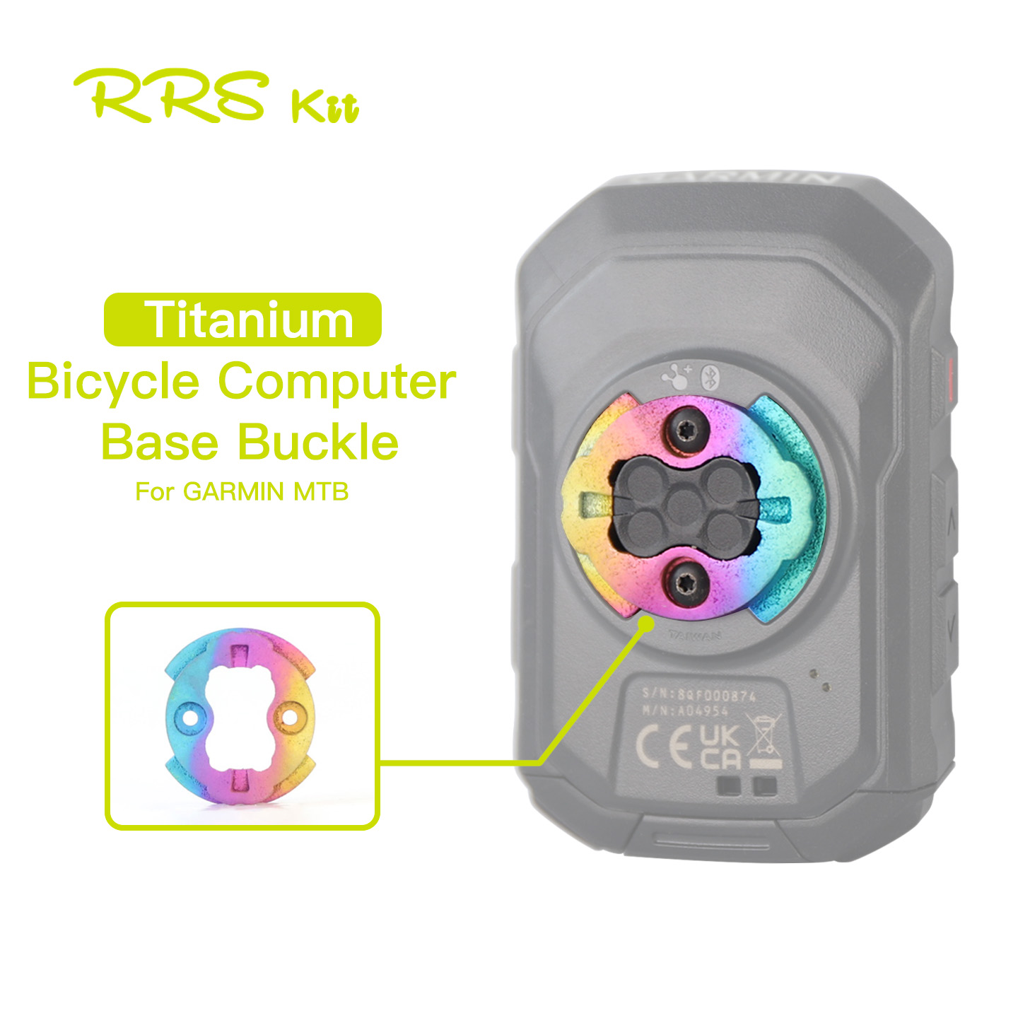 Bike Computer Gps - RRSKIT دراجة الكمبيوتر الغطاء الخلفي إصلاح