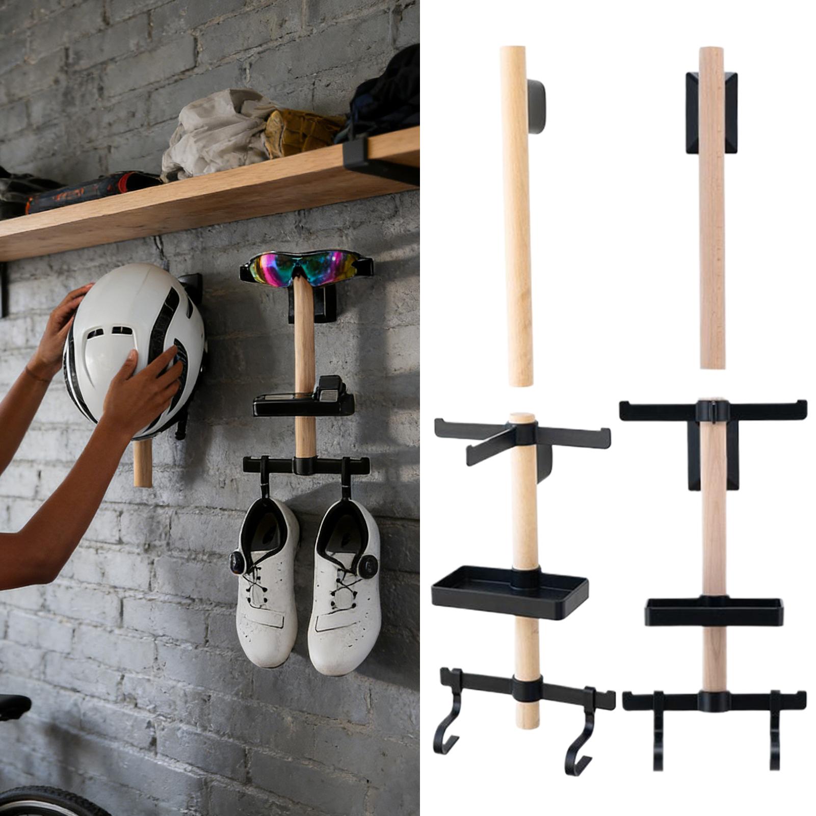 Cycling Gear Display - حامل تخزين معدات ركوب الدراجات مثبت