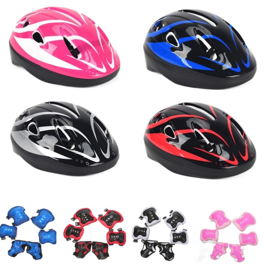 Cycling Gear For Kids - وسادات الركبة والكوع للأطفال ، واقي
