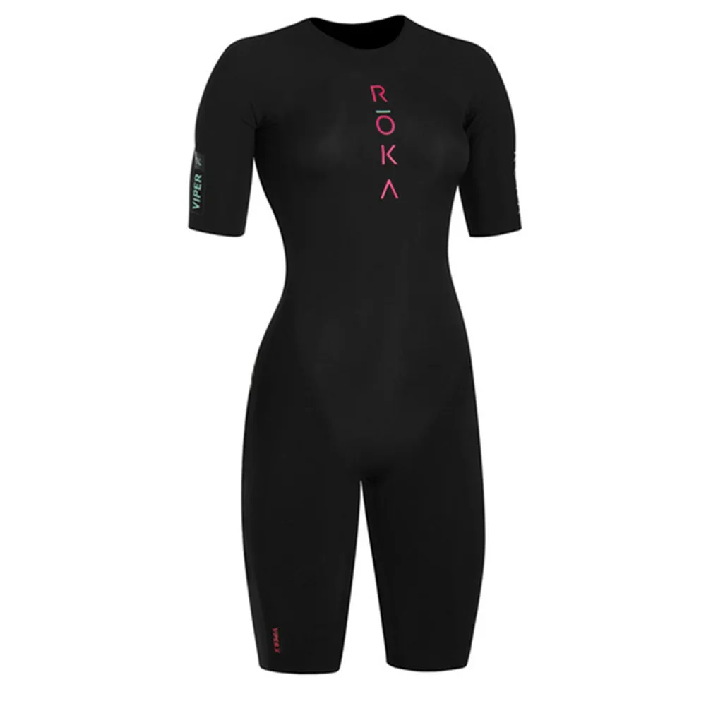 Cycling Gear Girls - روكا-جمبسوت ترياتلون بأكمام قصيرة للنساء ،