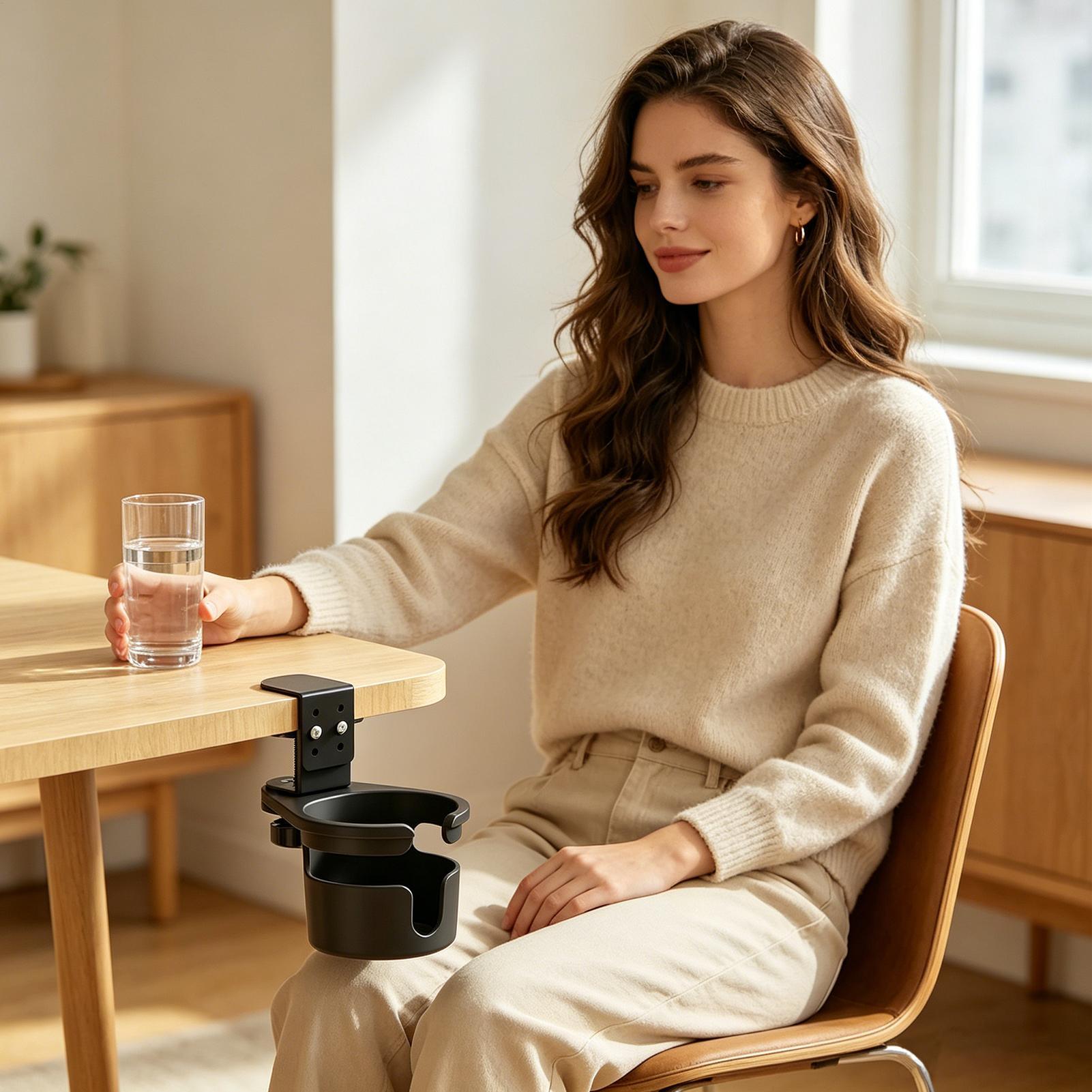 حامل أكواب للمكتب، حامل مشروبا - مراجعة Water Bottle Holder وسعره