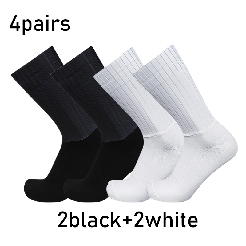 الجوارب 4 زوج/مجموعة ايرو لون  - مراجعة Ykyw Cycling Gear وسعره