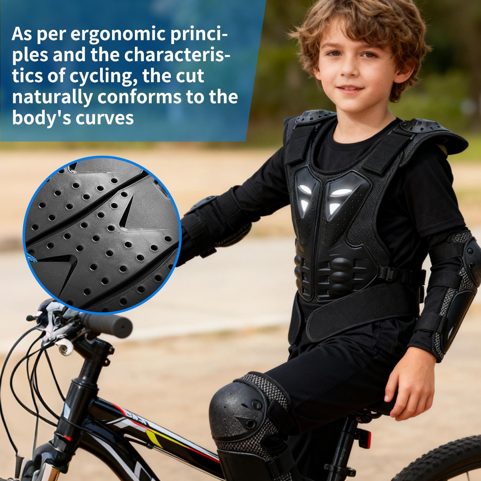 واقي الصدر لعتاد موتوكروس للشب - مراجعة Cycling Gear For Kids وسعره