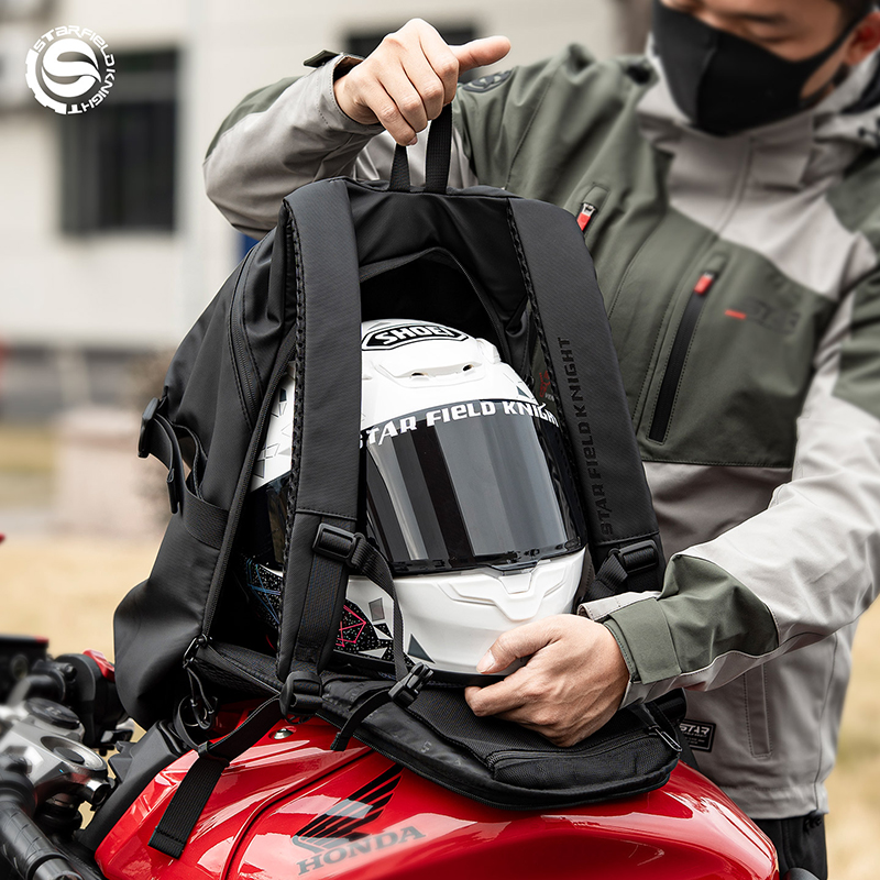حقيبة خوذة الدراجات النارية من - مراجعة Cycling Gear For Large Men وسعره
