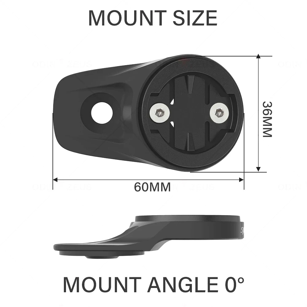 ODINZEU CNC 0 ° /10 °   حامل ك - مراجعة Bike Computer Gps وسعره