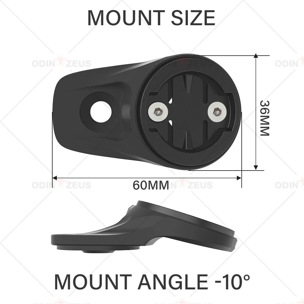 ODINZEU CNC 0 ° /10 °   حامل ك - مراجعة Bike Computer Gps وسعره