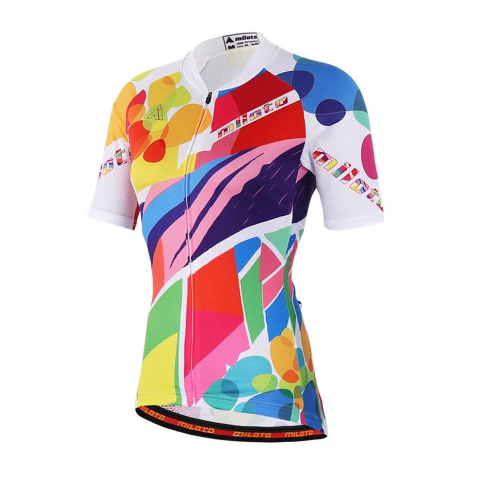 MILOTO 2025 قميص نسائي قصير ال - مراجعة Cycling Gear Girls وسعره