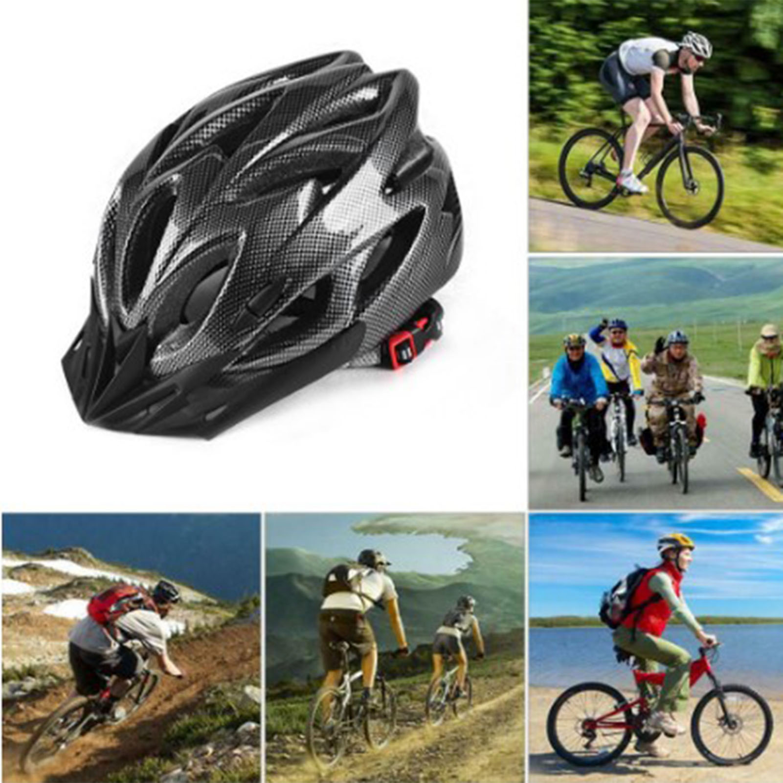 خوذة دراجة هوائية مدمجة خفيفة  - مراجعة Cycling Gear For Large Men وسعره