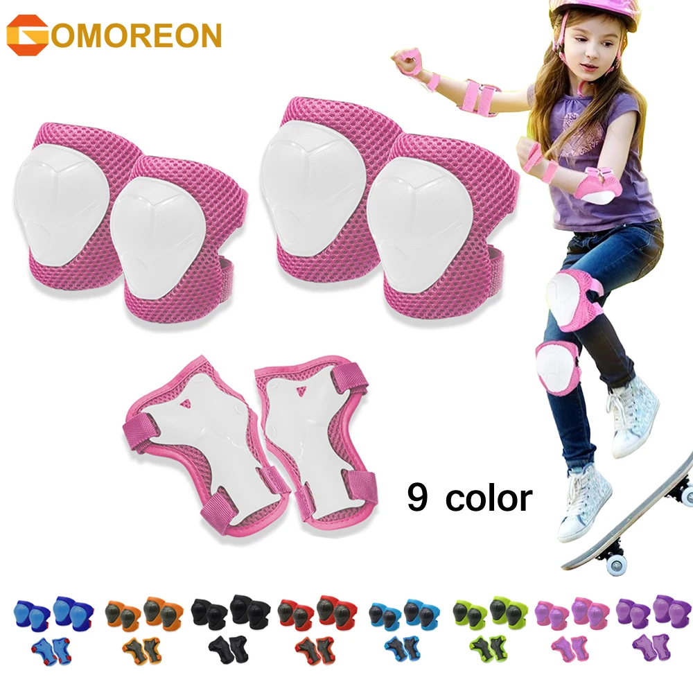 GOMOREON 6 قطع/مجموعة وسادات ر - مراجعة Cycling Gear For Kids وسعره