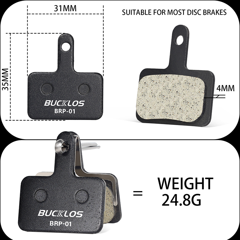 BUCKLOS الفرامل منصات الدراجة  - مراجعة Ykyw Cycling Gear وسعره