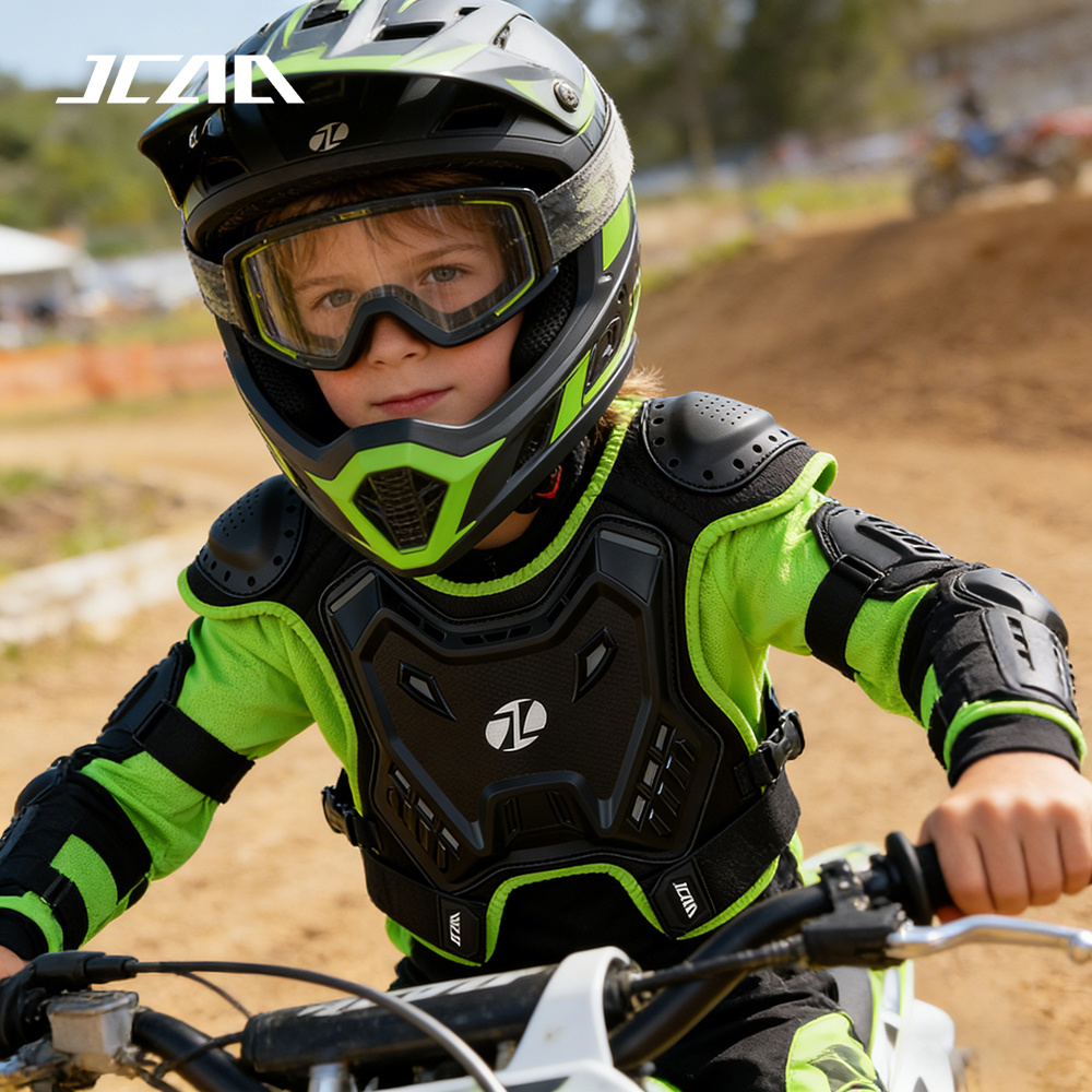 سترة واقية للأطفال لركوب الدرا - مراجعة Cycling Gear For Kids وسعره