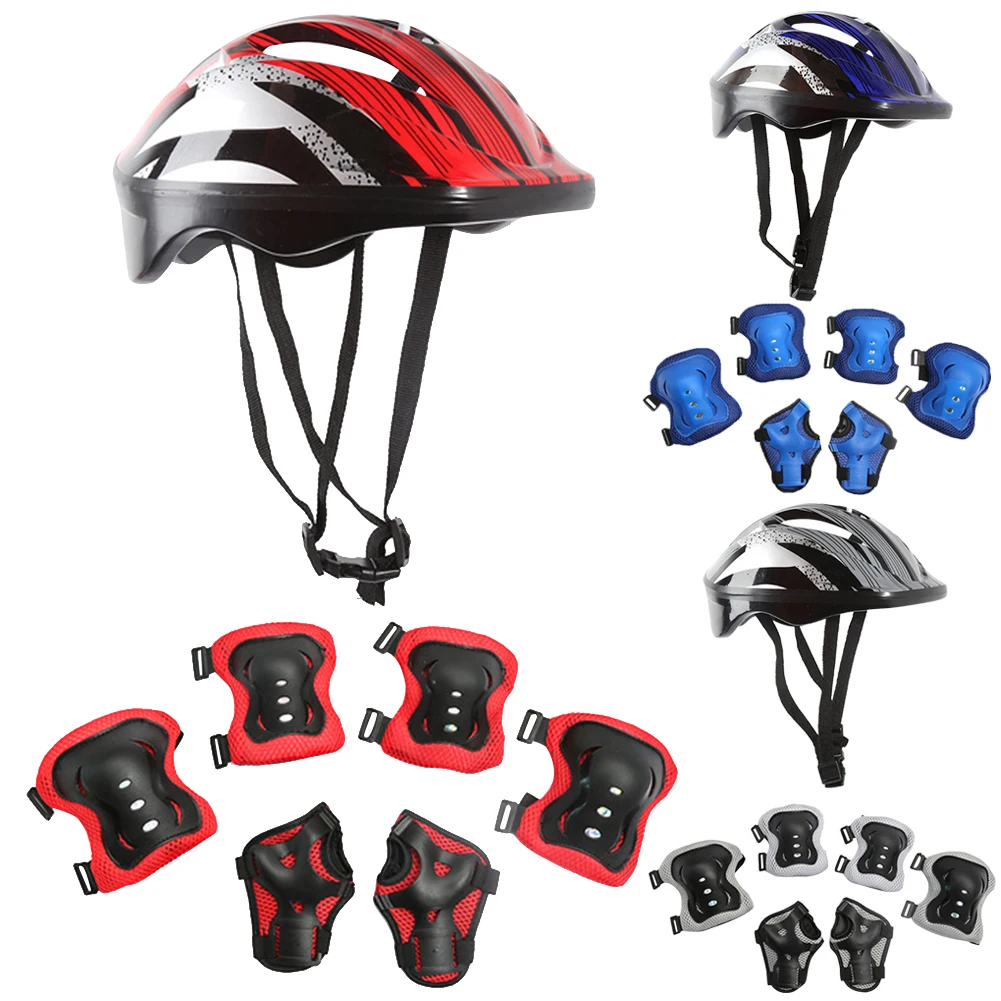 طقم حماية رياضي للدراجات مكون  - مراجعة Cycling Gear For Kids وسعره